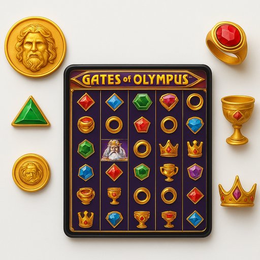 ACE365 Gates of Olympus reels and symbols
