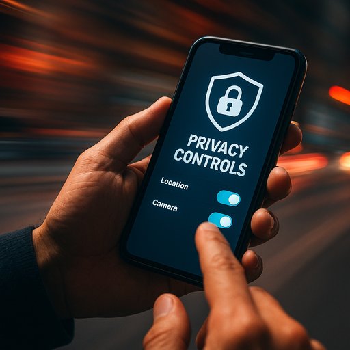ACE365 privacy controls on device